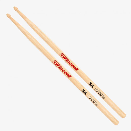 HICKORY STANDARD TAPER DRUMSTICKS