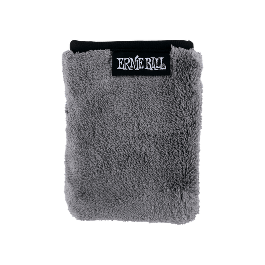 ERNIE BALL  12" X 12" ULTRA-PLUSH MICROFIBER POLISH CLOTH